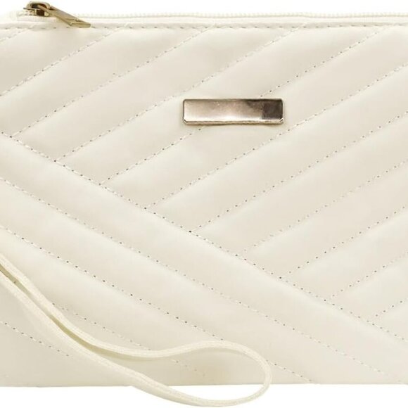 Women’s Leather Wristlet Wallet with Large Capacity Slim Phone Purse - Picture 1 of 7